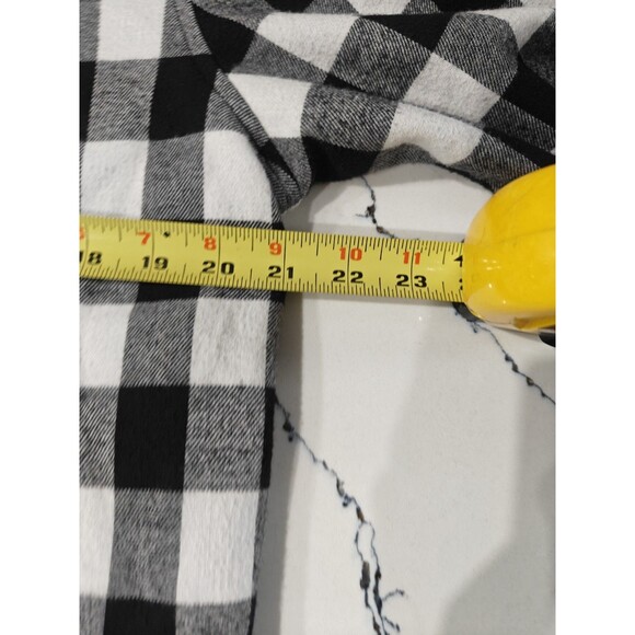 Nomad Craft&Flow Flannel Shacket Mens L Red Buffalo Plaid Thermal Lined Shirt - Picture 7 of 8